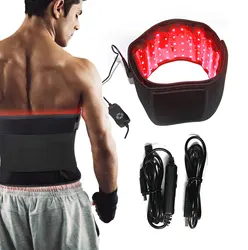 Infrared Red Light Therapy Belt For Body Pain Waist Relief Therapy Device With Timer For Muscle Shoulder Joints Pain Relief