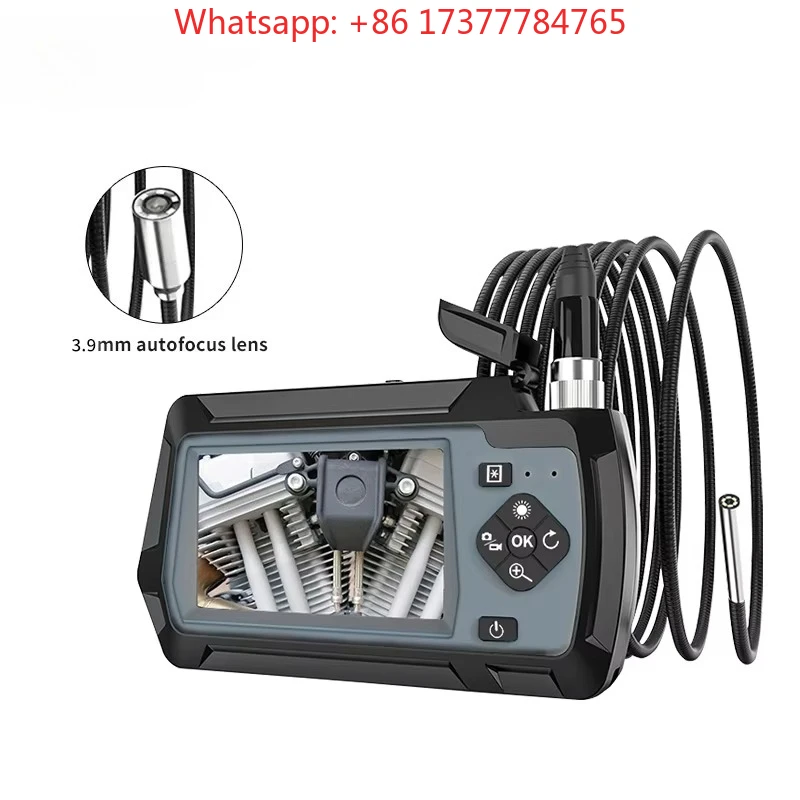 3.9mm Automotive Endoscope-Professional Pipeline Inspection  for Car Repair OEM 1 Year Warranty Powered Plastic