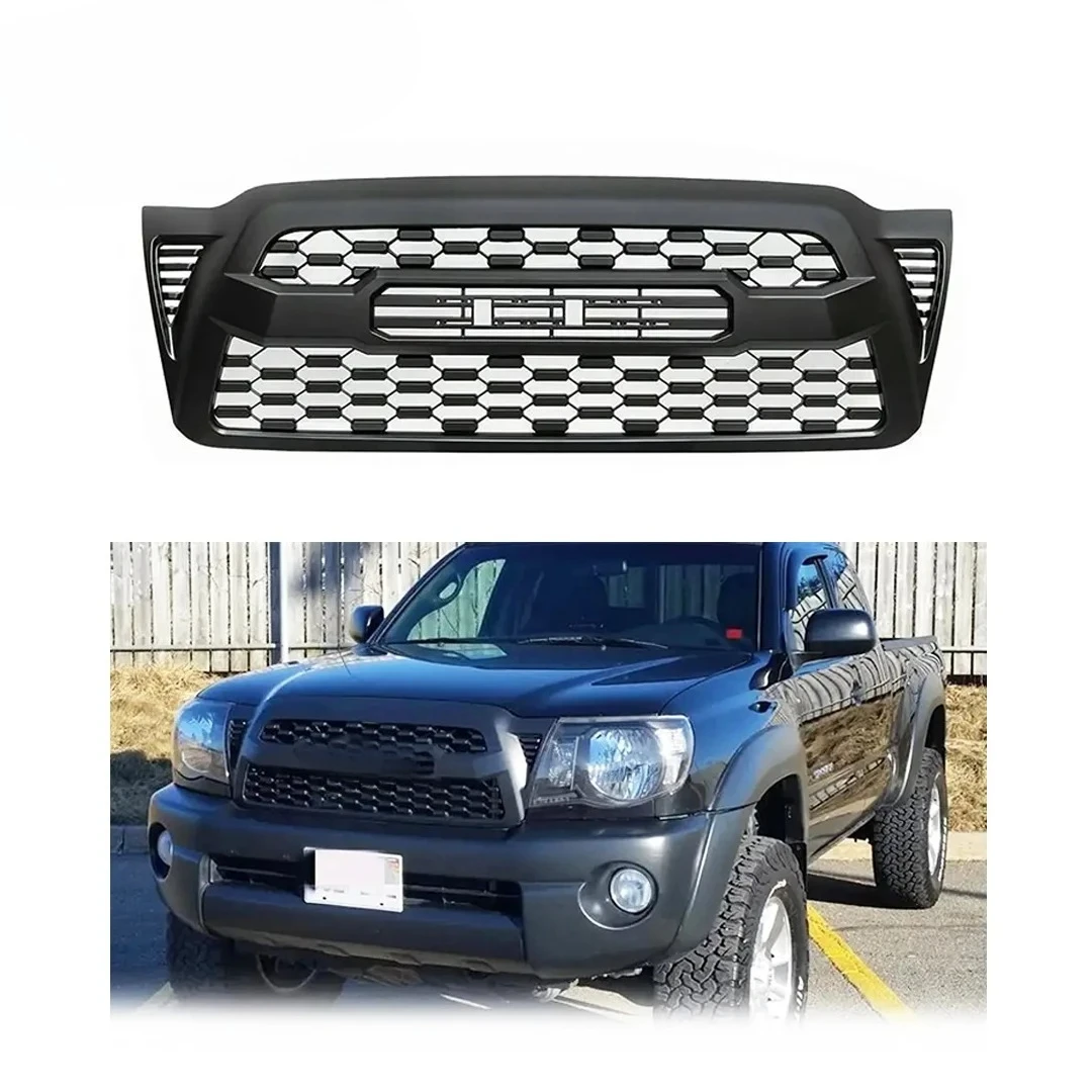 

Заводская цена, автомобильный аксессуар, модернизированная решетка переднего бампера для Toyota Tacoma 2005-2011, решетка из АБС-пластика, передние бамперы, губа