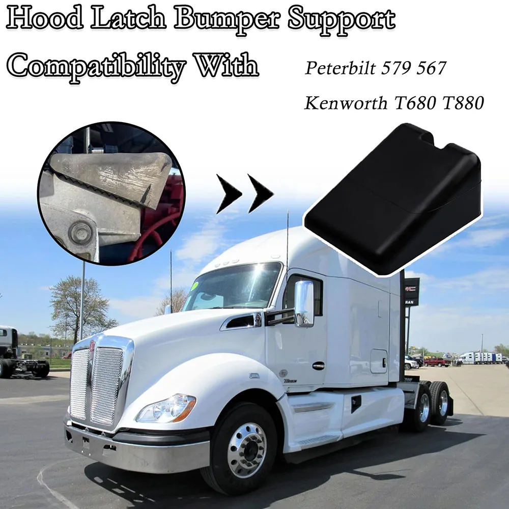 

2Pcs Plastic Hood Bumper Support L85-6081 M75681 L856081 For Most Cars Locks Vehicle's Hood Safe Driving Car Accessories