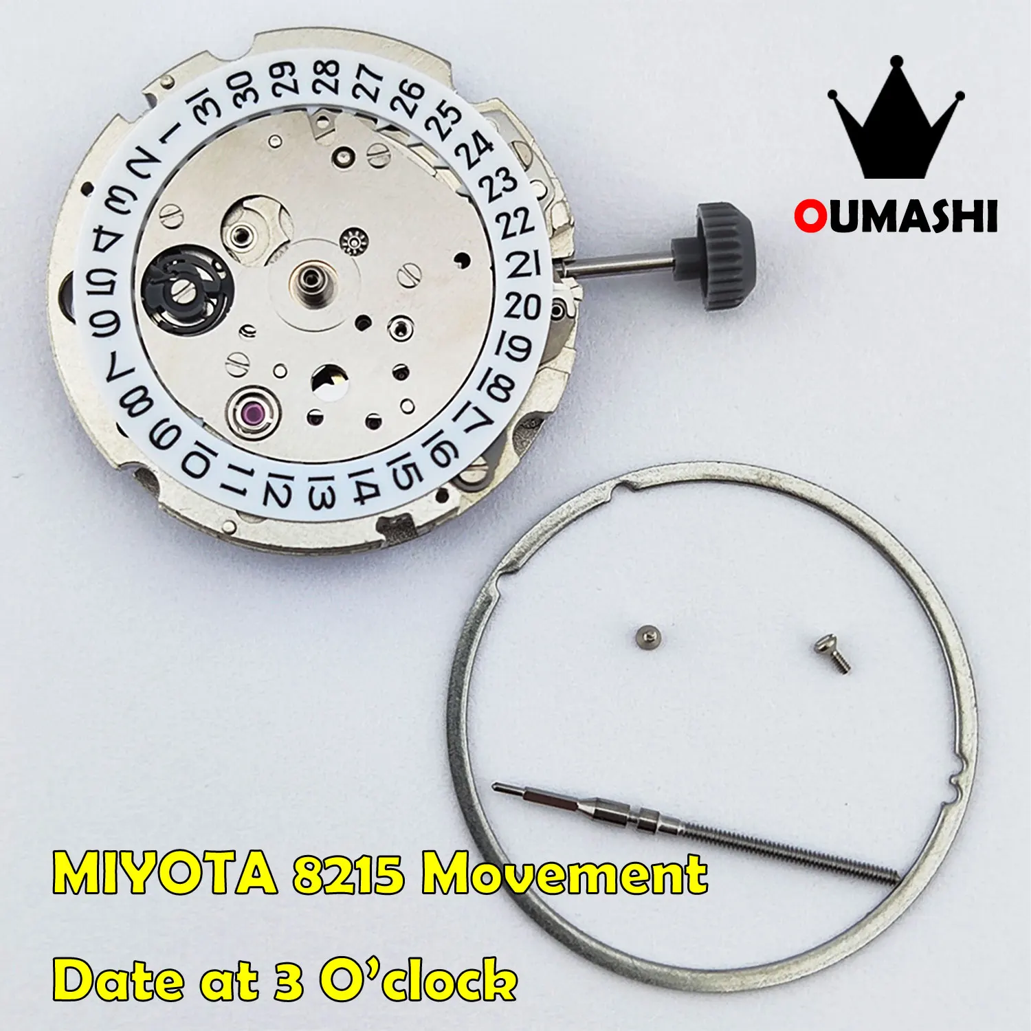 Japan Original 8215 Movement MIYOTA Automatic 21 Jewel Regulating Quick Change Date High Accuracy Watch part Watch movement