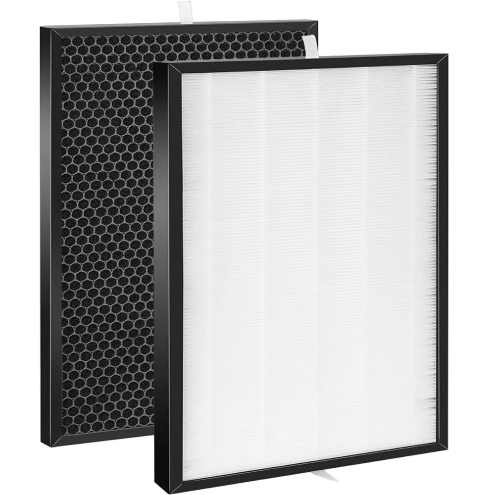 

2 упаковки сменных фильтров FY1410/FY1413, совместимых с очистителями воздуха Philips серии 1000/1000i, заменяют AC1214, AC1215, AC1217, AC2729