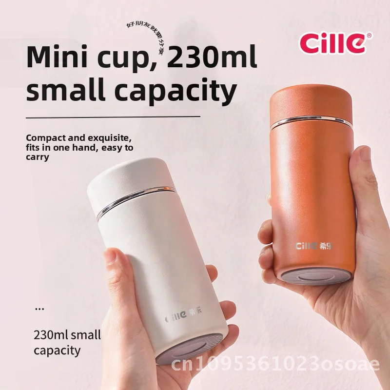 

Мини-термос Xile из нержавеющей стали 316, с ситечком для чая, высокая изоляция, портативный карманный размер, доступный в нескольких моделях