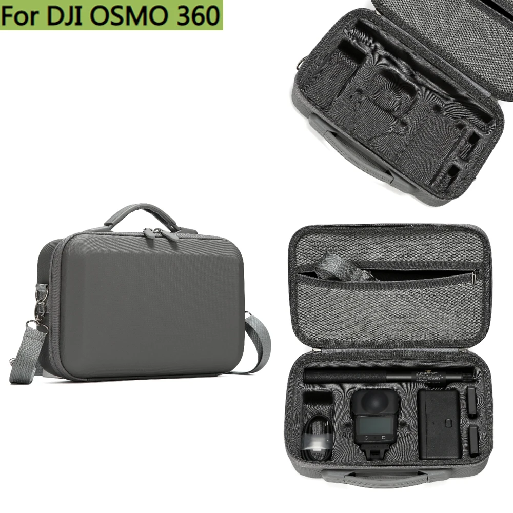 

Carrying Case For DJI OSMO 360, Storage Bag Travel Organizer Shoulder Bag Shockproof Storage Bag Panoramic Camera Accessories