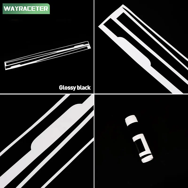 M الأداء ملصق الباب الجانب العلوي المشارب ملصق حائط من الفينيل لسيارات BMW 2 سلسلة كوبيه 2022 + G42 220i 230i M240i 2024 2025 اكسسوارات