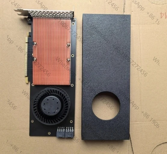 FOR 1PCS- V100 SXM2 to PCIE adapter board solid copper with fan second generation optimized product