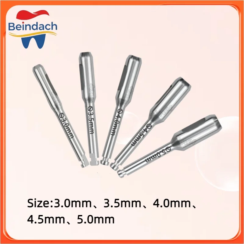 

1 шт. Стоматологический тканевой панч из нержавеющей стали для имплантации, кольцевой резак для десны, для низкоскоростного наконечника, стоматологический хирургический инструмент