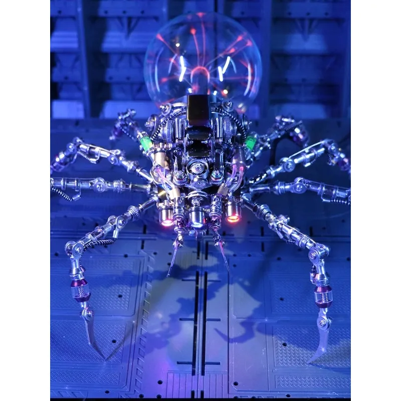 

Spider Queen, trendy mecha machinery, 3D metal model, birthday gift, plasma electrostatic ball ornament