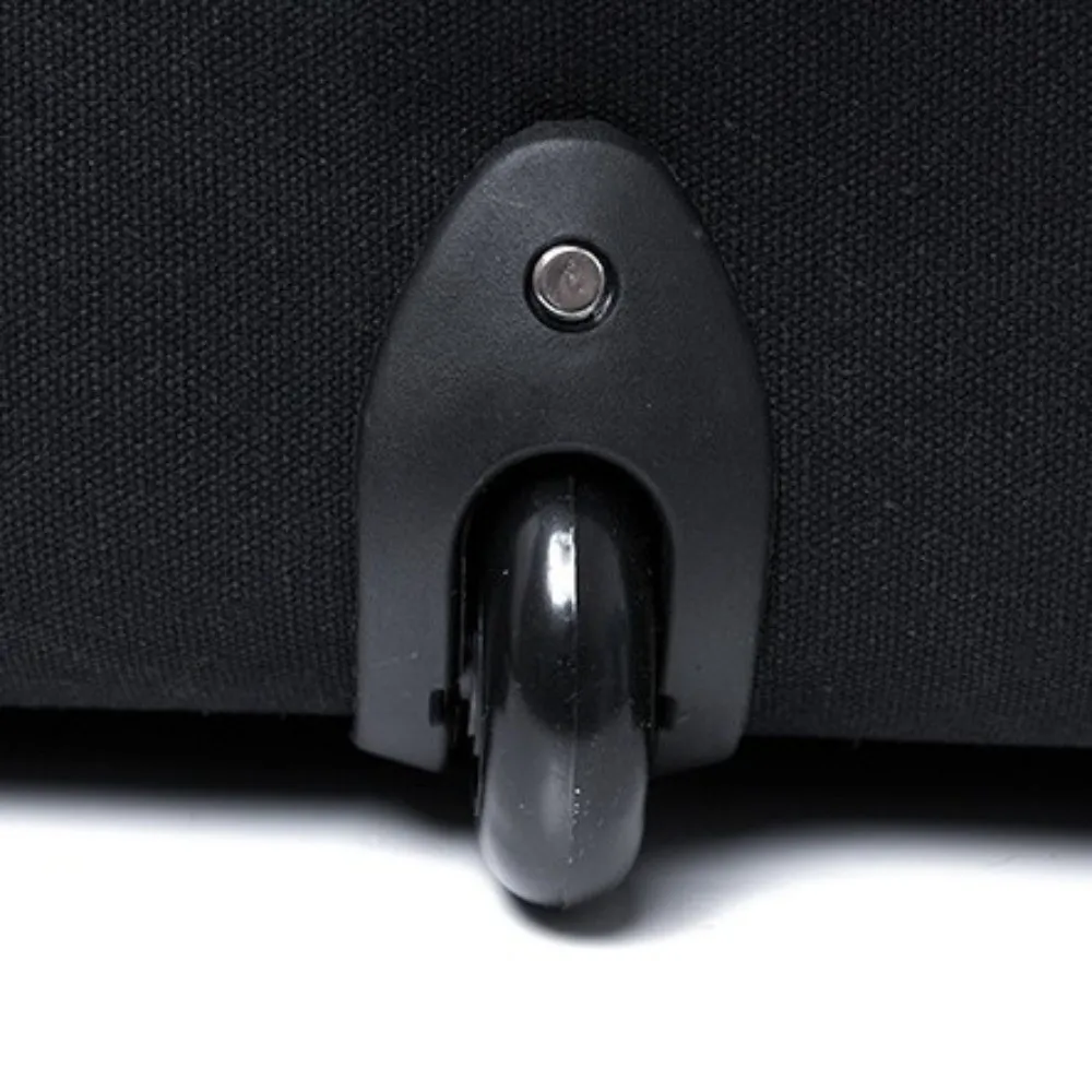 Foldable Weekend Travel Bag Multiple Compartments Waterproof Trolley Backpack Large Capacity with Detachable Wheels Duffel Bag