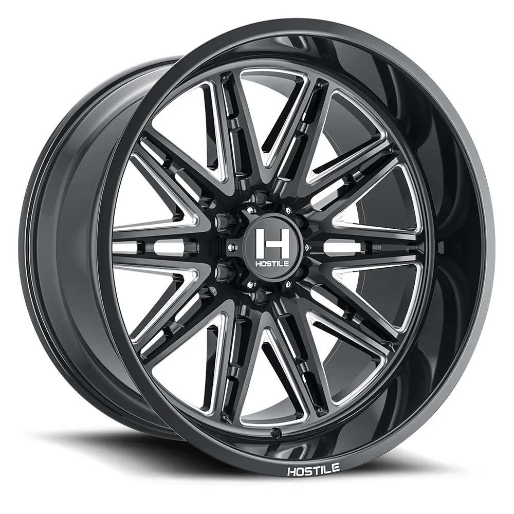 Hostile Style Off Road Wheels for Jeep Wrangler Ford F150 Raptor Tank 300 Great Wall Cannon 4x4 Rims