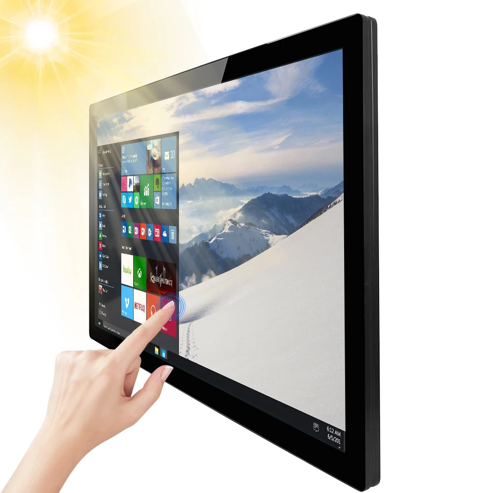 LOGO personalizzato da 13,3 pollici Android 11/13 Sistema Desktop PC Touch Screen IPS Display tutto in un computer