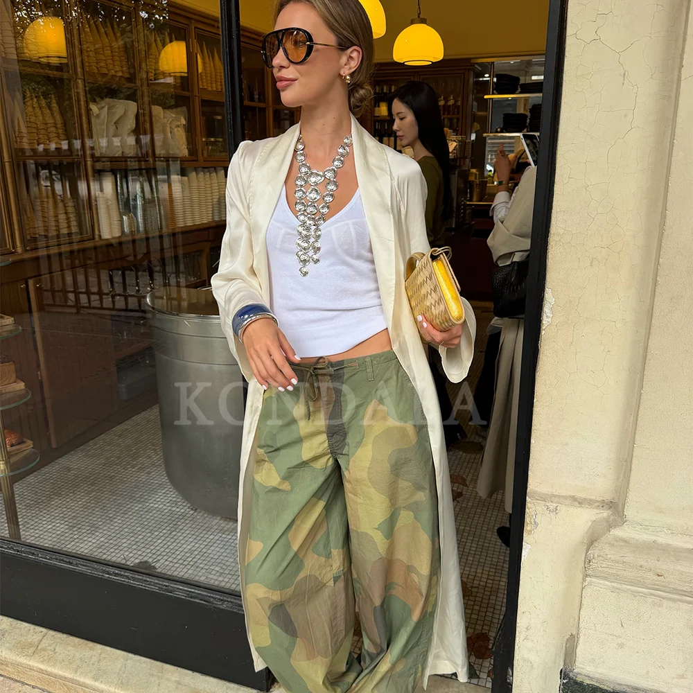 KONDALA 2026 Autumn Winter Casual Elegant Fashion Women Pants Hiking Holiday Garden Parties Festivities Dinner Ladies Pants