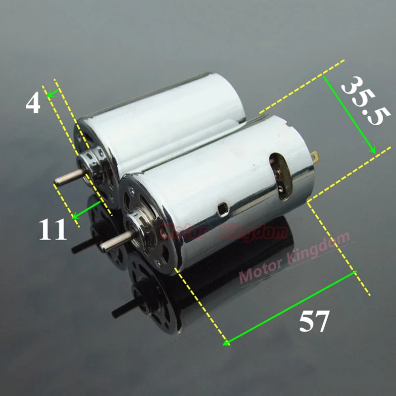 1PC DC 12V 18V 24V 12000RPM Large Torque High Power Magnetic RS-555 DC Motor DIY Drill Tools Car Model