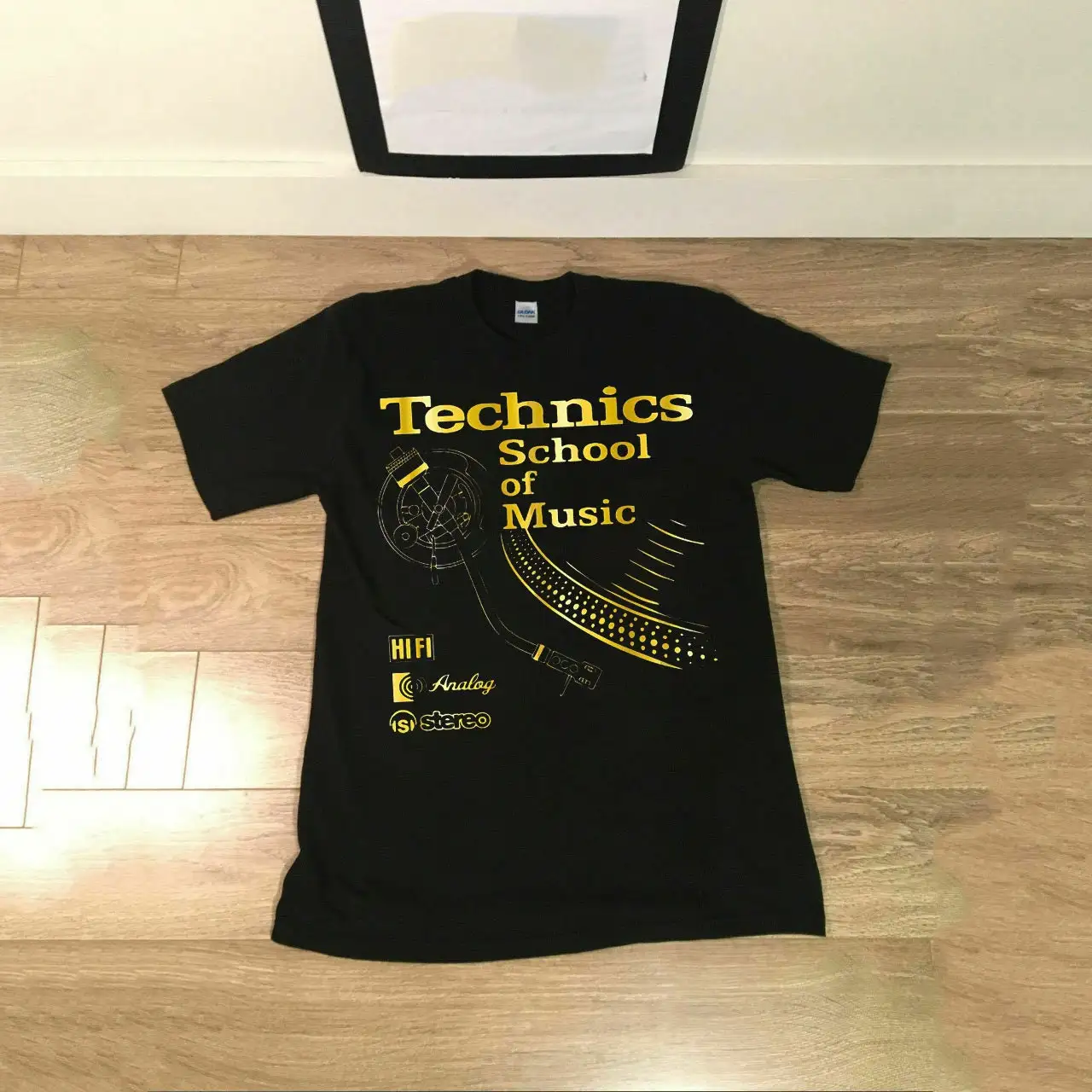 TECHNICS school of music Black T Shirt SweaT Best Quality Chritmas Birthdays