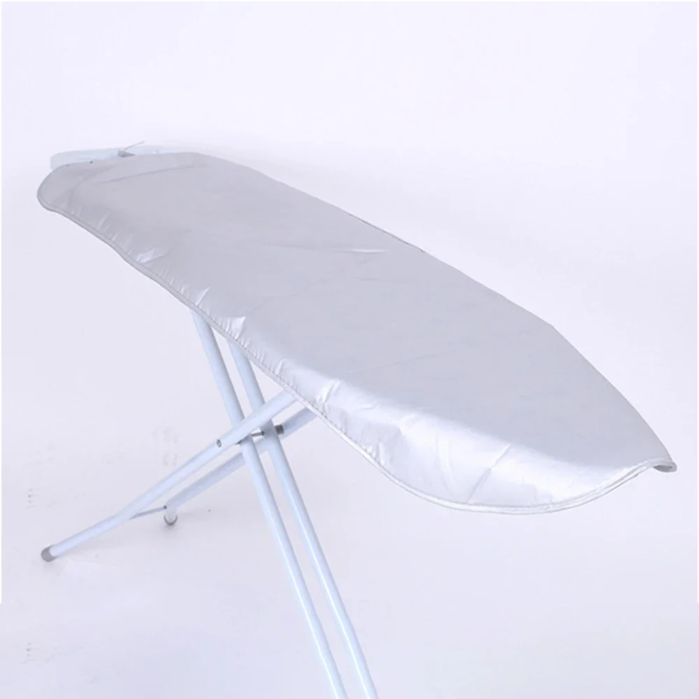 Home Universal Silver Coated Padded Ironing Board Cover Heavy Heat Reflective Scorch Resistant 130X50cm/120X37cm/140X50cm