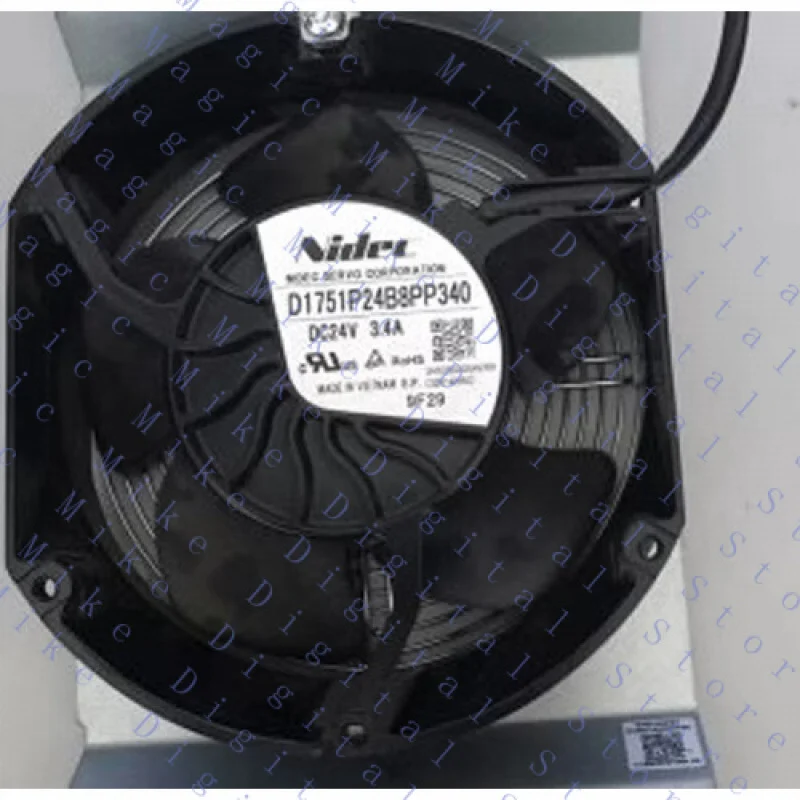 

UU FOR SERVO D1751P24B8PP340 DC24V 3.4A Cooling Fan