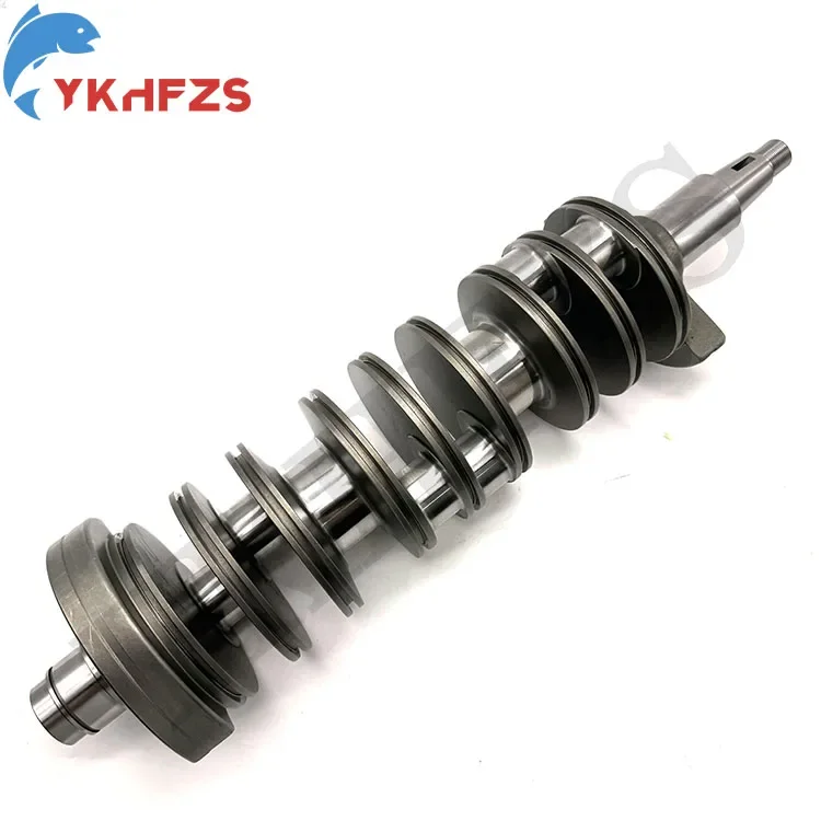 

6R3-11411 Crankshaft For YAMAHA Outboard Parts V6 150-225HP 850-345, 6R3-11411-00 Made in Taiwan