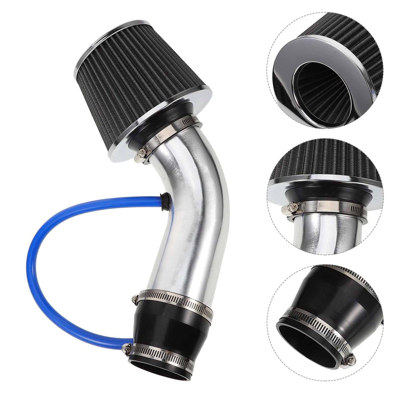 ชุดปรับเปลี่ยนรถท่อดูดอากาศเย็นท่อยานยนต์อลูมิเนียมสากลสําหรับ