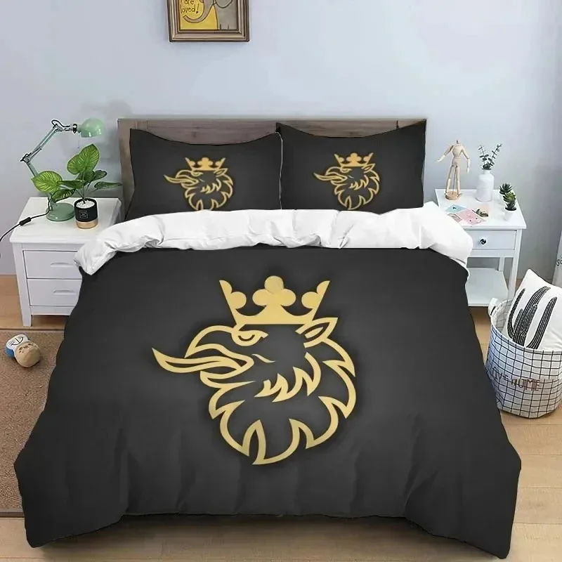 Eagle Head Truck S-Scania Patterns Bedding Set,Duvet Cover Comforter Bed Set Quilt Cover,King Queen Twin Size Boys Girls Adults