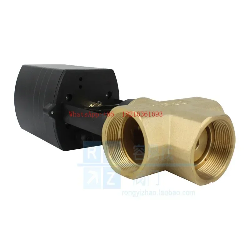 New 1644 Store NEW Proportional Integral Electric Three-way Regulating Valve Percentage Analog Three-way Confluence Valve Div