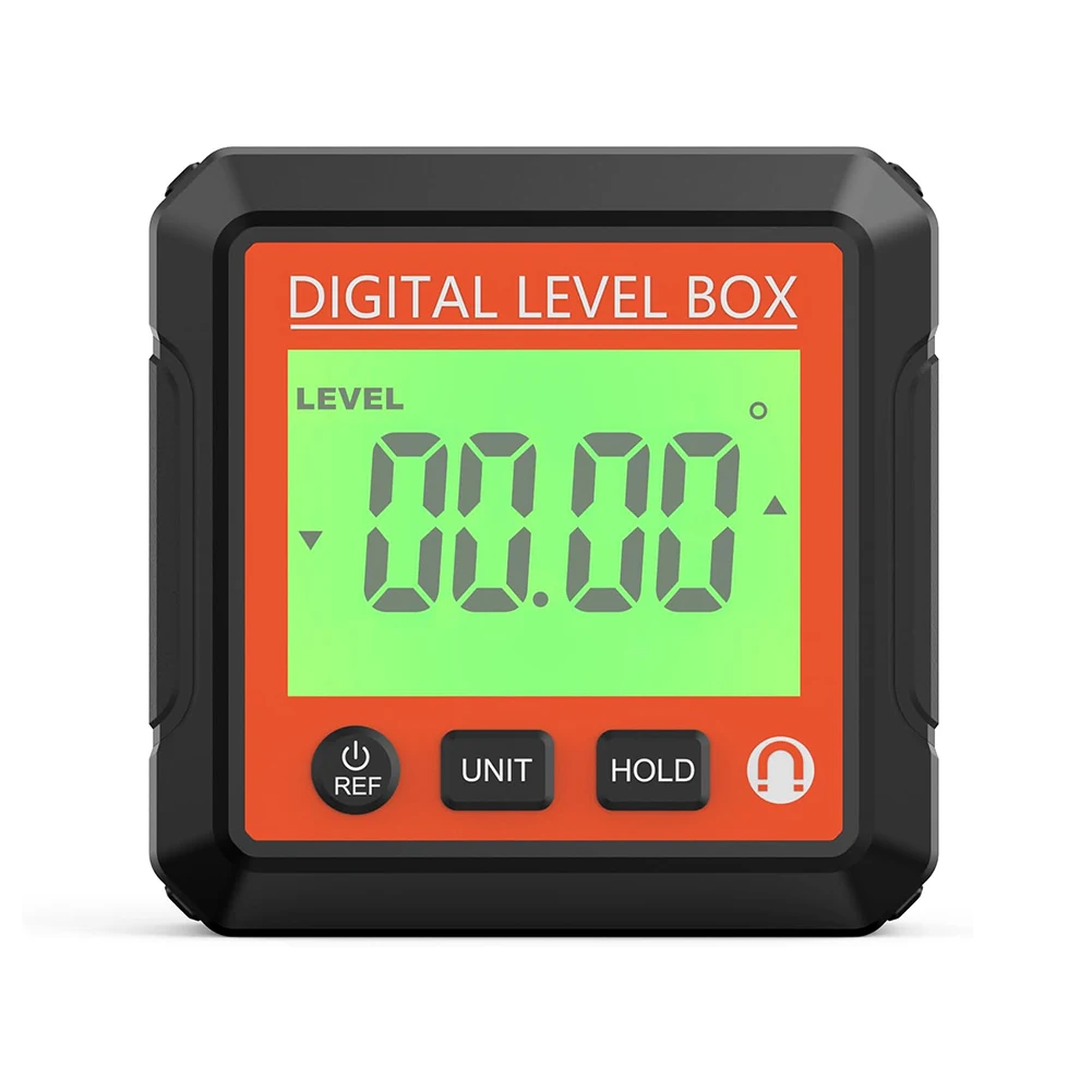 Compact Digital Inclinometer and Protractor Magnetic Angle Gauge with LCD for Accurate Readings in Any Setting