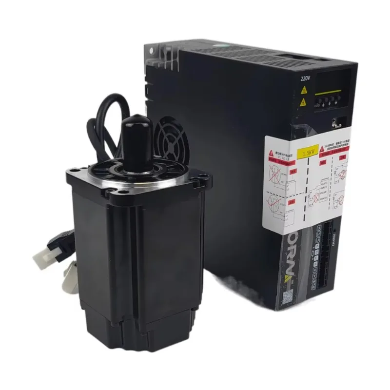 High Efficiency 1500W AC Servo Motor 220V 50Hz,7.16N.m Torque Permanent Magnet Type with Encoder for Motion Automation Equipment