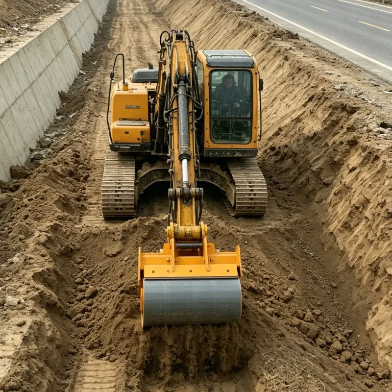 Customized Single Drum Hydraulic Vibratory Compactor Hydraulic Vibrating Roller Compactor Attachment Sand and Gravel Work