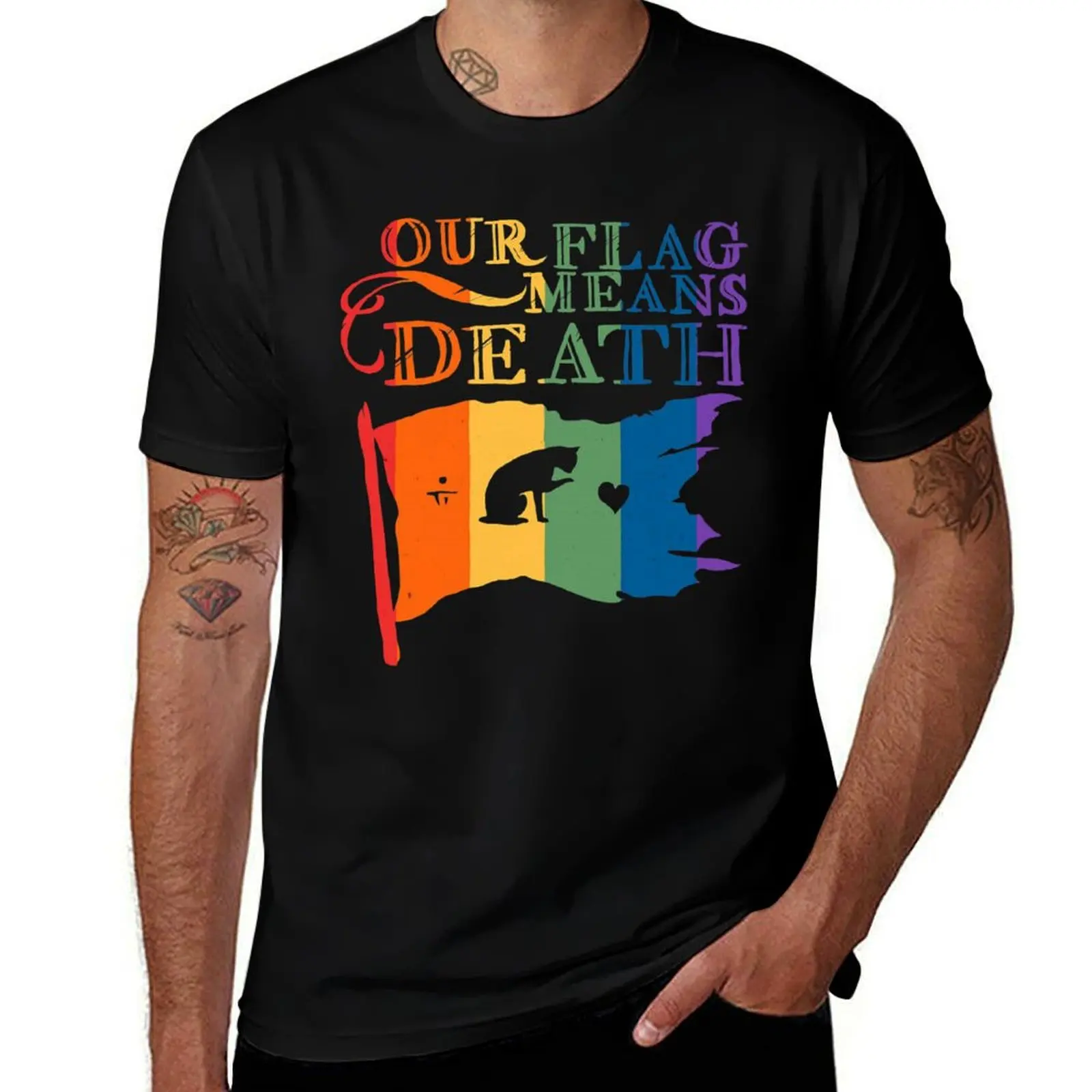 

Our Flag Means Death T-Shirt Casual Loose Fit Short Sleeve T-Shirt