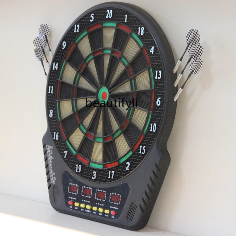 18-Inch electronic computer automatic scoring dart board dart target set