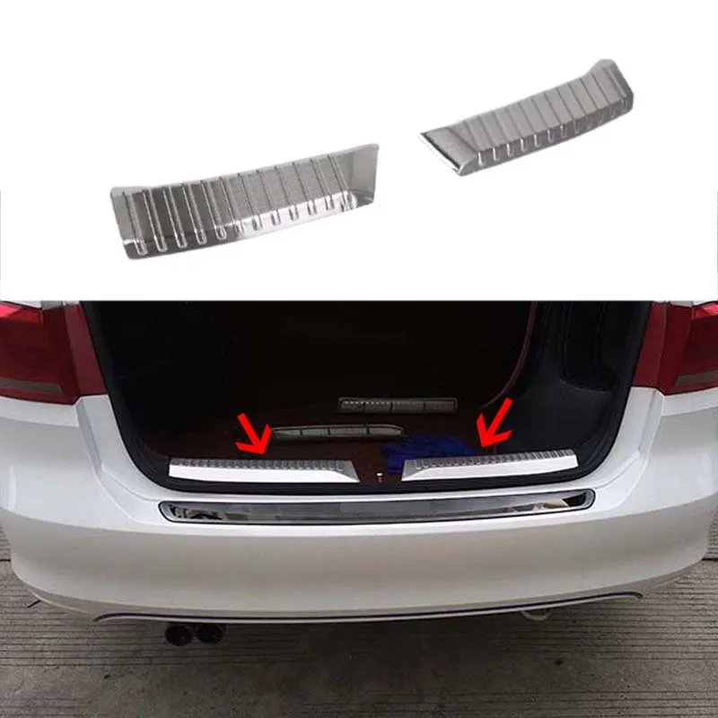 

Rear Bumper Protector For Mazda CX5 CX-5 2018 2019 2020 2021 2022 Accessories Stainless Steel Plate Cover Trim 2015 2017