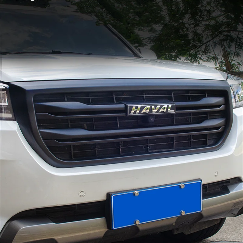 

For HAVAL H9 2017-2022 Black Samurai grille refit front face grille trim high quality Cost-effective New Listing