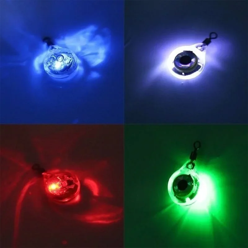 Night Fishing LED Underwater Light Lure Fluorescent Glow Attract Fish Luminous Fishing Tools view 4