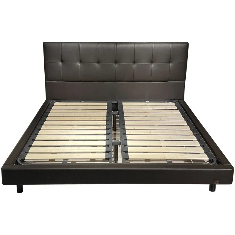 

Ultra-thin leather bed modern simple new model