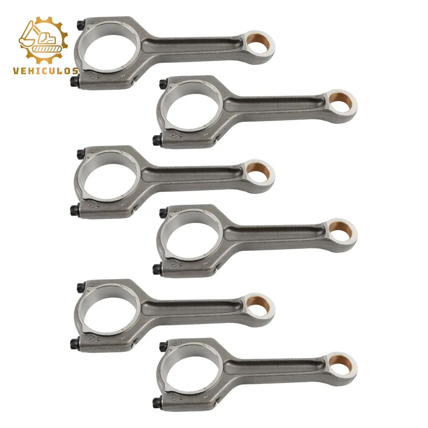 6X قضبان توصيل المحرك OE 11247586492 لسيارات BMW N55 S55 3.0L Turbo L6 F30 F10 135i 335i 435i 535i 640i M2 M3 M4 X3 X5 X6