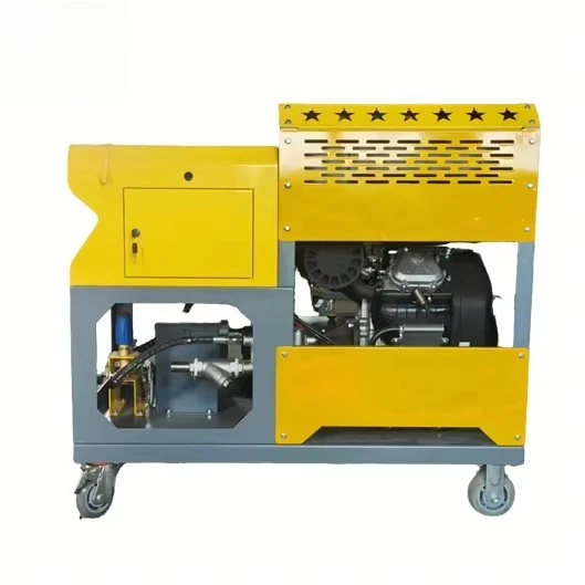 New Integrated 200bar 85L/min Metal High Pressure Sewer Jetter 37HP Pipe Cleaning Unit
