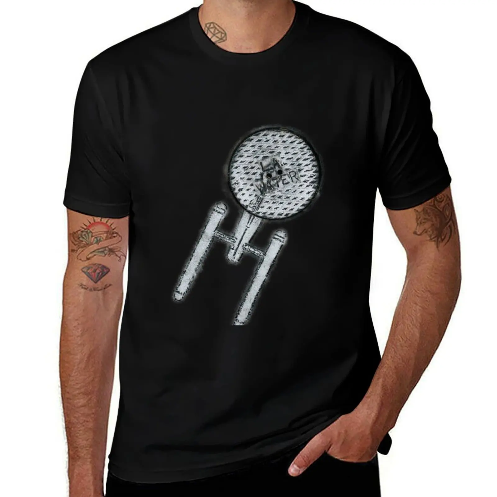 

Star Trek Enterprise “Street” Art T-Shirt t shirt for man man t shirts for men casual