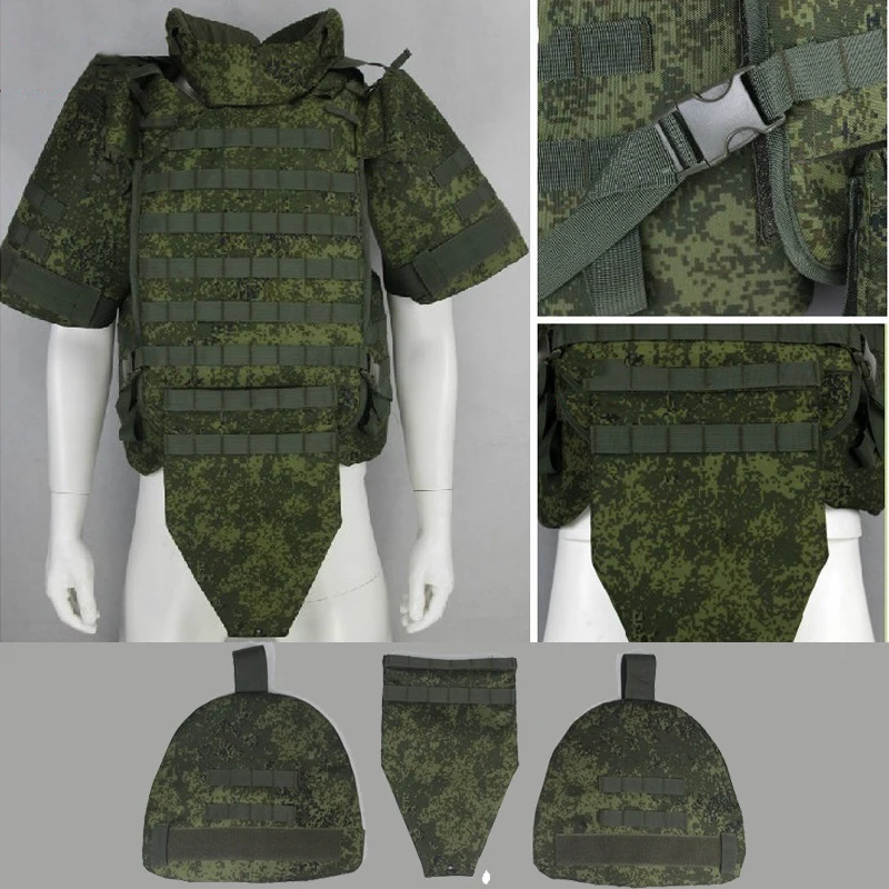 طبق الاصل الروسية 6B45 التكتيكية سترة قتالية مولي مع الكتف ووسادة المنشعب EMR مجموعة كاملة سترات AK مول الحقيبة الملحقات