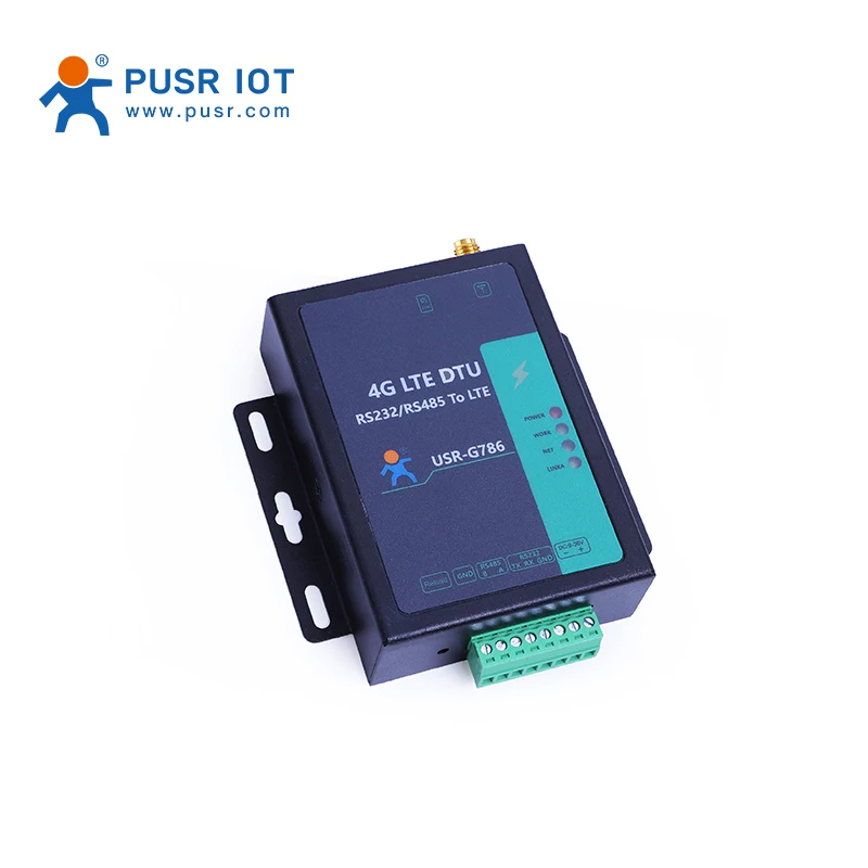 PUSR Industrial M2M RS485 Lte Modem, Gsm Serial, Frequência Global, USR-G786-G