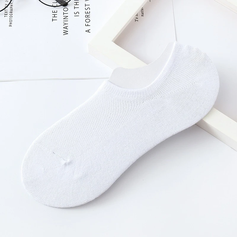 1/3Pair Men's and Women's Black White Grey Comfortable Breathable2024 Spring Summer Sock Invisible Socks Summer Closed Ankle