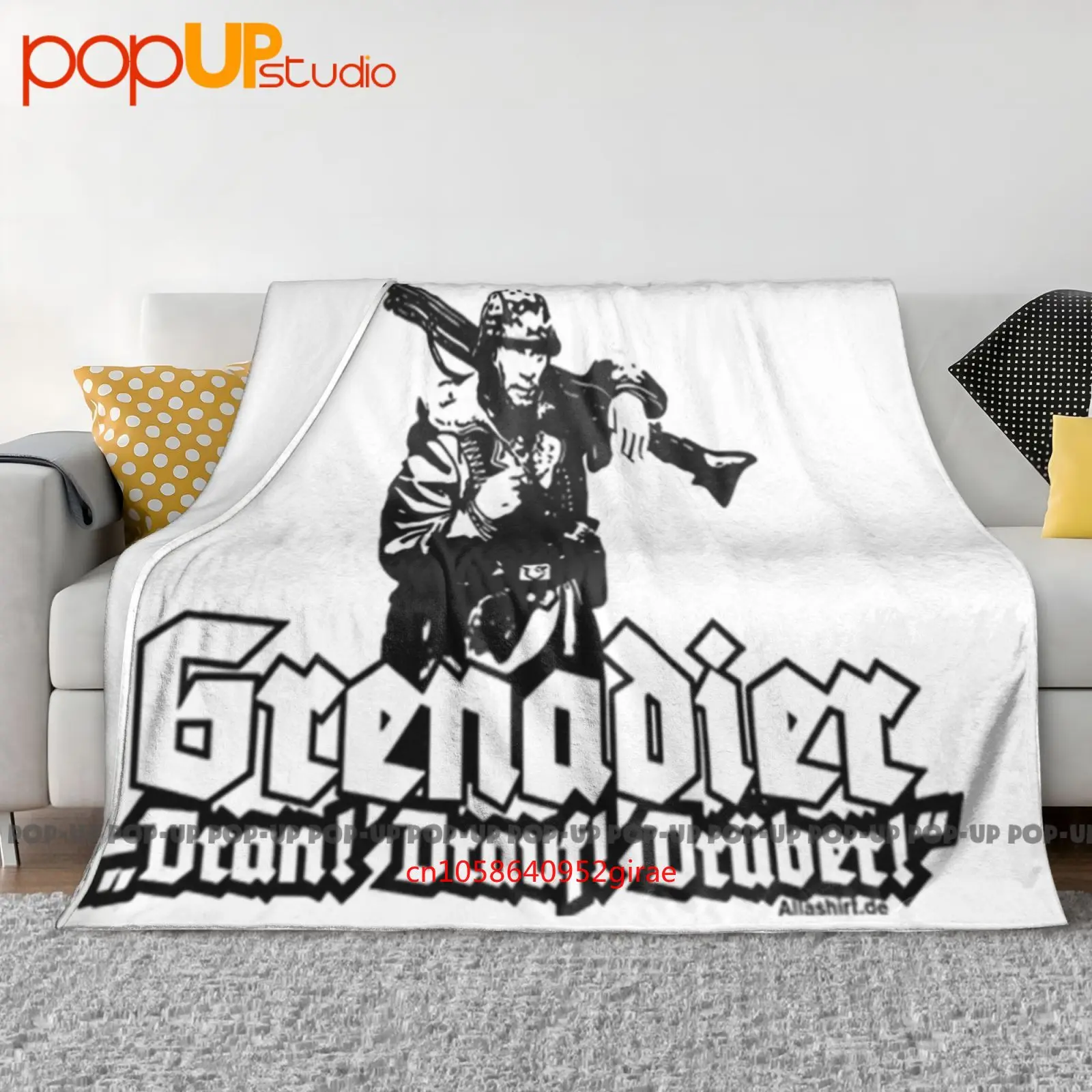 Mg42 Grenadier Tank On Top Battle Cry Bundeswehr 21369 Ultra-Soft Blanket Quilt Winter Sofa Cover Bed Covers