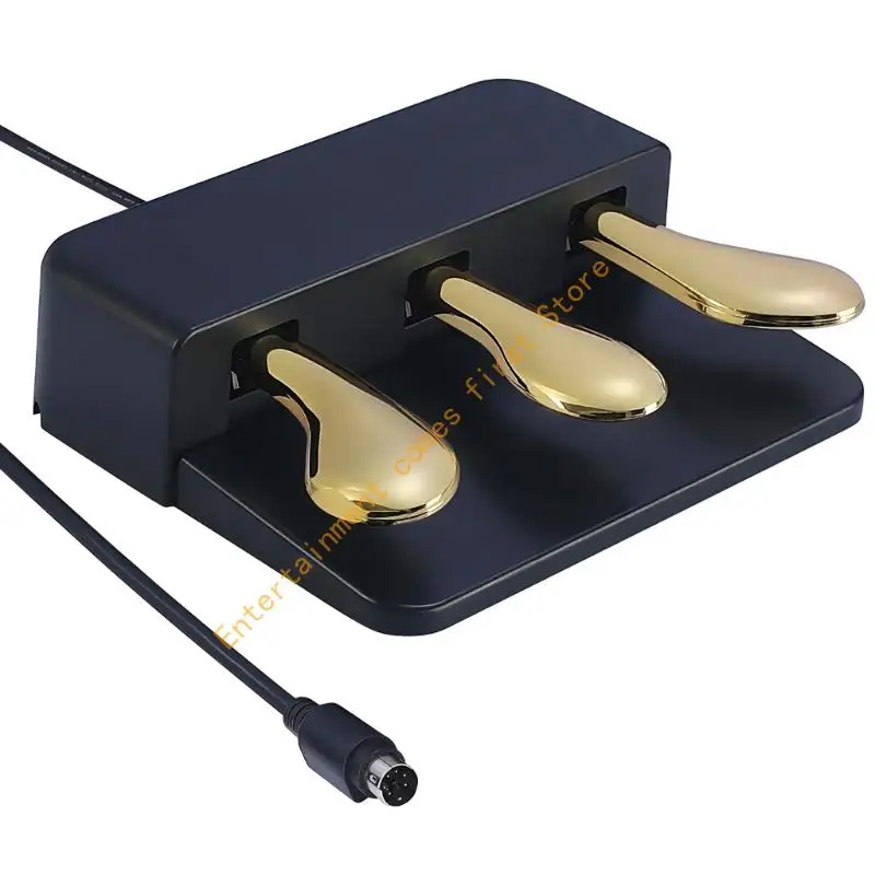 Universal Fit Portable Damper Pedal with Nonslip Bottom ABS Plastic Construction 55KD