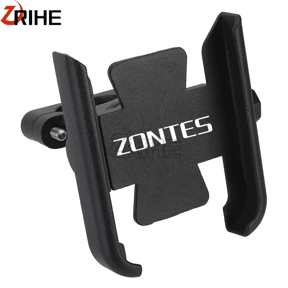 CNC Motorcycle Handlebar Mobile Phone Holder GPS stand bracket For Zontes G1 125 ZT125 ZT310/R/T/V 368G 368G/D/E/M/K 703F 703RR
