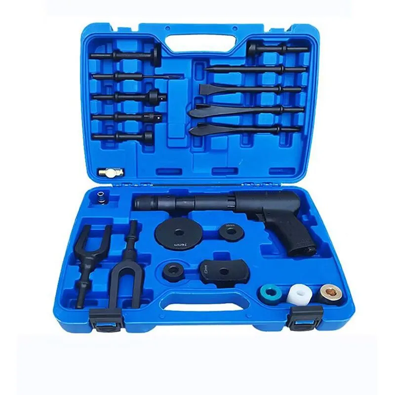 

Pneumatic Breakaway Multifunction Pneumatic Concrete Breaker Ball Joint Auto Repair Kit Remover Flat Chisel Flat Air Hammer Kit