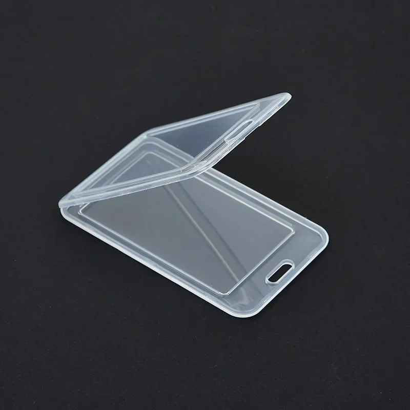 Women Men Plastic Transparent Card Cover Case Business Credit Cards Bank ID Card Sleeve Student Bus Card Protect Holder Case