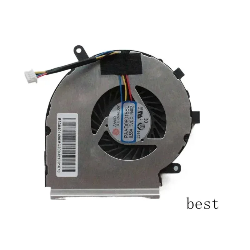 New Original Laptop CPU Cooling Fan For MSI MS-16J9 MS-16JB  GE62VR GL62M PAAD06015SL N402  0.55A 5VDC 4pin