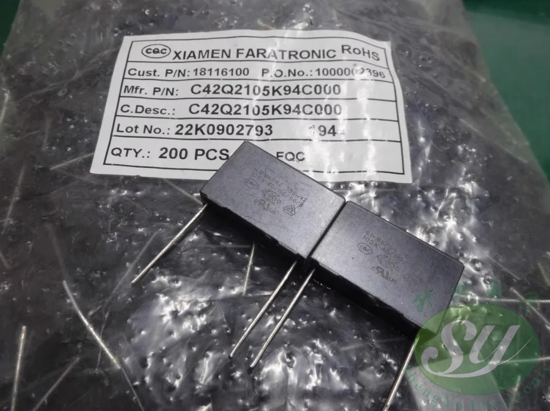 

20PCS Xiamen Fara MKP62 1.0uf/305vAC 1u0 1uf 105 New film capacitor 22MM