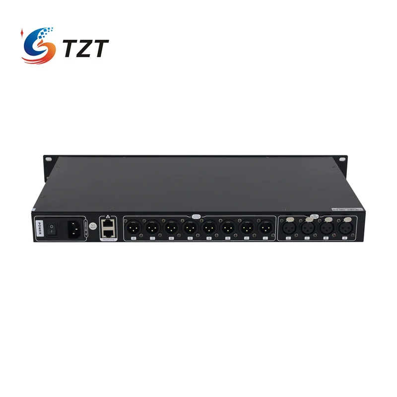 TZT TKL 4.8PRO Digital Audio Processor Multifunction Audio Processor 4 Input 8 Output for Bars Stages