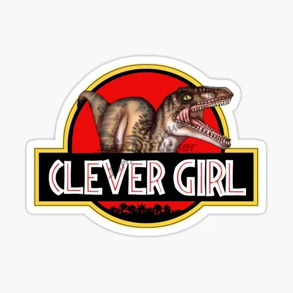 

Creativity Jurassic Park VELOCIRAPTOR 004 Car Stickers Bumper Bodywork Window Vinyl Waterproof Decal Car Decoration Accessories
