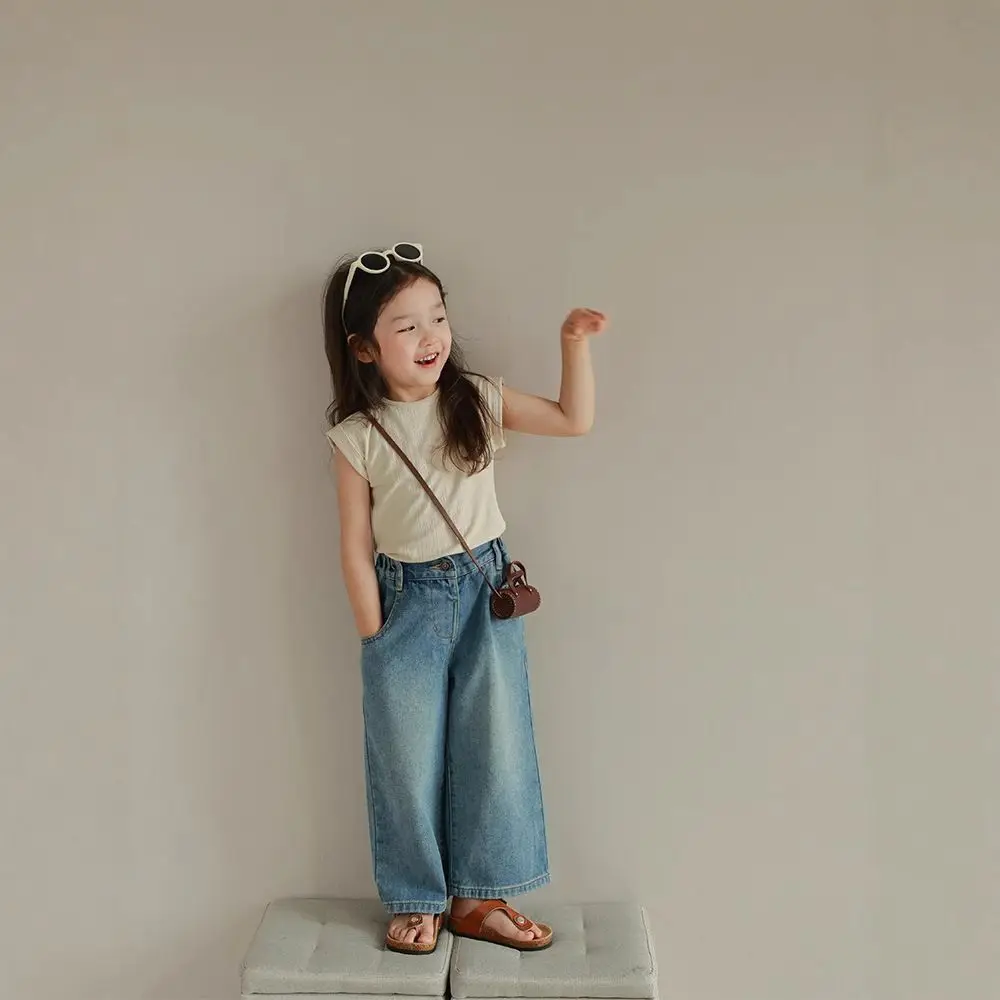 

Jeans Casual Fashion Kids Denim Trousers