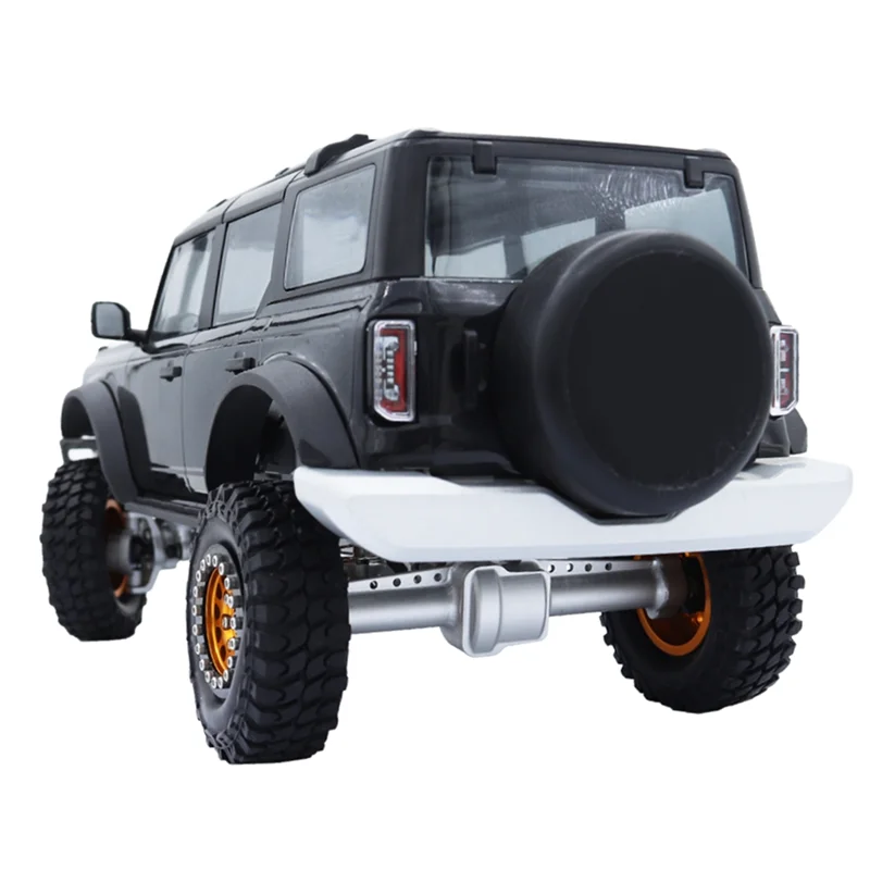 

Комплект шасси с металлической рамой для TRX4M TRX4-M Bronco 1/18, детали для обновления гусеничного автомобиля с дистанционным управлением, черный